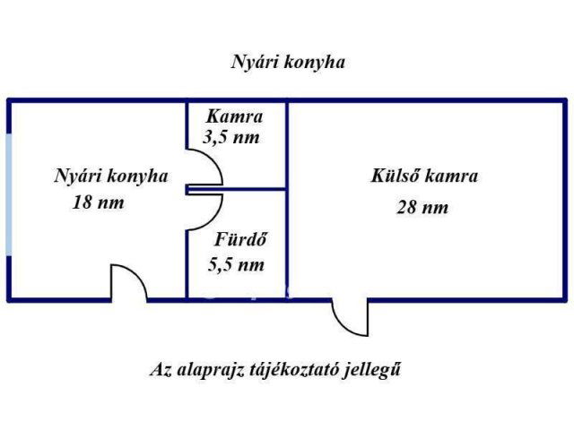 Eladó családi ház, Jászfényszarun 22.9 M Ft, 2 szobás