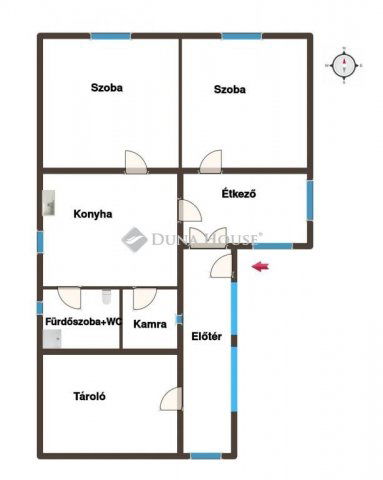 Eladó családi ház, Zagyvaszántón 23 M Ft, 2 szobás