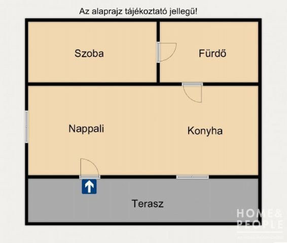 Eladó családi ház, Tiszaszigeten 4.99 M Ft, 1 szobás