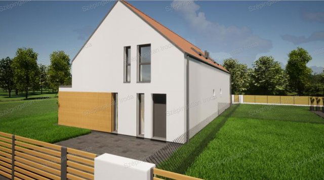 Eladó ikerház, Nagycenken 86.6 M Ft, 4 szobás