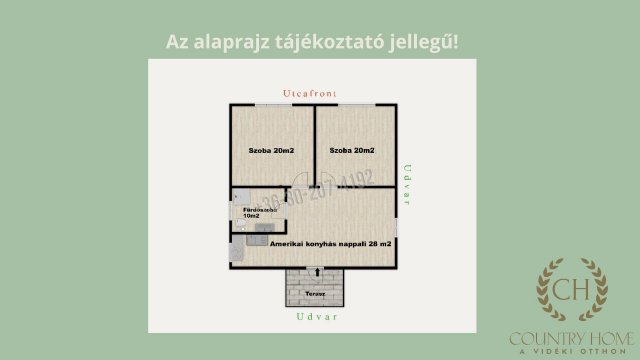 Eladó családi ház, Mórahalmon 68.9 M Ft, 3 szobás