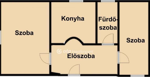 Eladó családi ház, Hajdúsámsonon 19.999 M Ft, 2 szobás