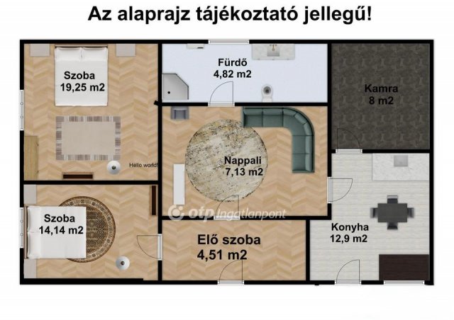 Eladó családi ház, Kónyon 41.99 M Ft, 3 szobás