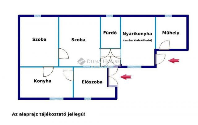 Eladó családi ház, Tiszakécskén 23.9 M Ft, 2 szobás