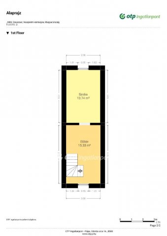 Eladó családi ház, Devecseren 58.99 M Ft, 3+1 szobás