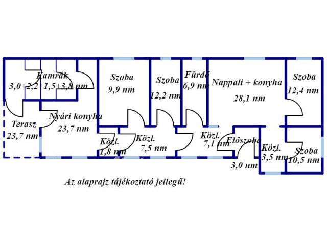 Eladó családi ház, Füzesgyarmaton 13.5 M Ft, 2+2 szobás