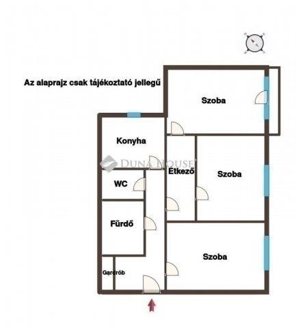 Eladó panellakás, Budapesten, XV. kerületben 76 M Ft, 3 szobás