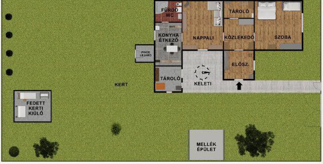 Eladó családi ház, Gyömrőn 79.9 M Ft, 3 szobás