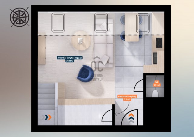 Eladó téglalakás, Budapesten, VI. kerületben, Eötvös utcában