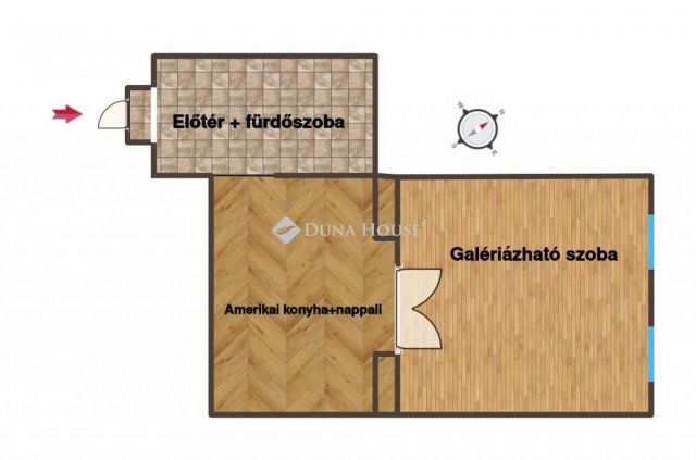 Eladó téglalakás, Budapesten, VII. kerületben 54.9 M Ft