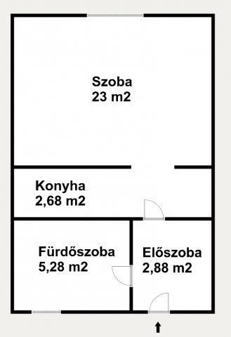 Eladó téglalakás, Budapesten, VIII. kerületben 59.9 M Ft