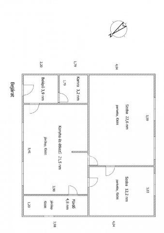 Eladó ikerház, Ajkán 34.4 M Ft, 2 szobás / költözzbe.hu