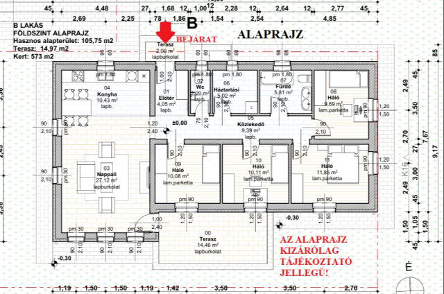 Eladó családi ház, Kiskunlacházán 79.3 M Ft, 5 szobás