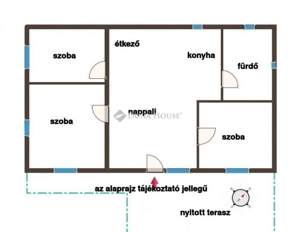 Eladó családi ház, Tápióságon 71.5 M Ft, 4 szobás