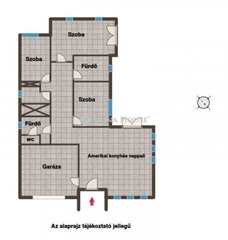 Eladó családi ház, Röszkén 88.99 M Ft, 4 szobás