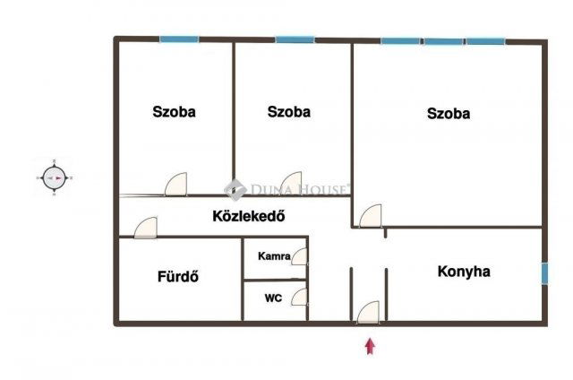 Eladó panellakás, Budapesten, IV. kerületben 62.9 M Ft, 3 szobás