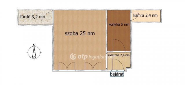 Eladó téglalakás, Budapesten, VIII. kerületben 47.9 M Ft