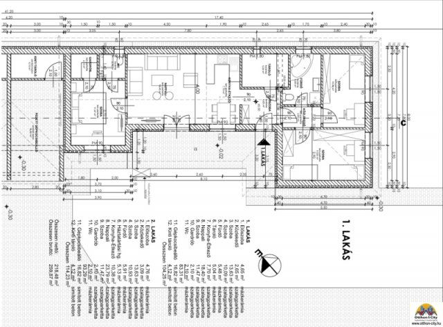 Eladó ikerház, Vasadon 71.9 M Ft, 4 szobás / költözzbe.hu