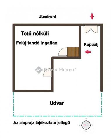 Eladó családi ház, Mohácson 35 M Ft, 1 szobás