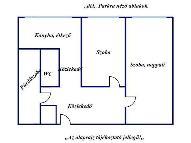 Eladó panellakás, Nyíregyházán 44.9 M Ft, 2 szobás