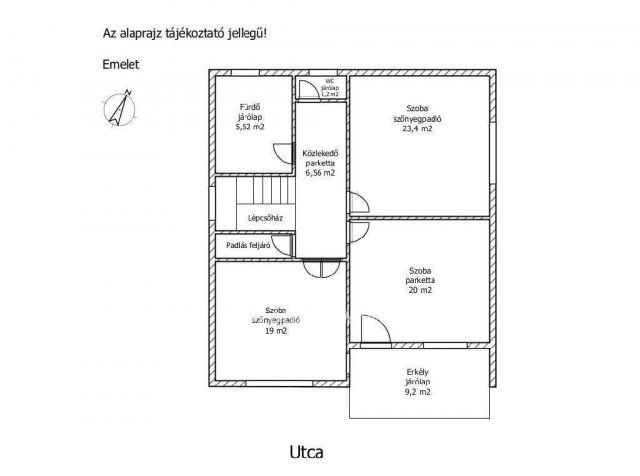 Eladó családi ház, Csornán 69.9 M Ft, 4 szobás
