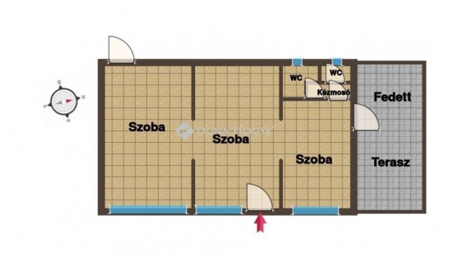 Eladó üzlethelyiség, Dorogon 23 M Ft, 3 szobás