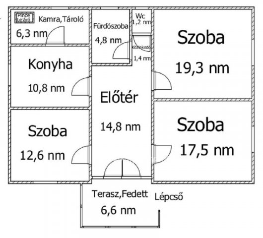 Eladó családi ház, Devecseren 32.9 M Ft, 3 szobás