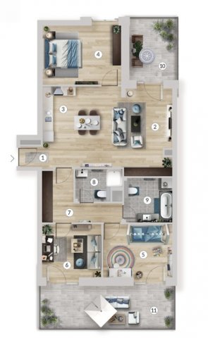 Eladó téglalakás, Budapesten, XIII. kerületben 183.99 M Ft