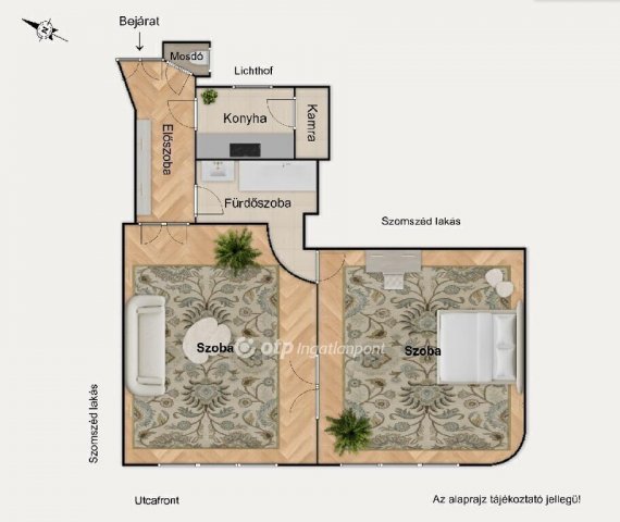 Eladó téglalakás, Budapesten, V. kerületben 225 M Ft, 2 szobás