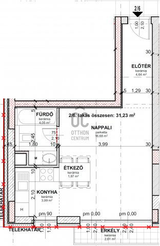 Eladó téglalakás, Budapesten, XIII. kerületben 62.73 M Ft