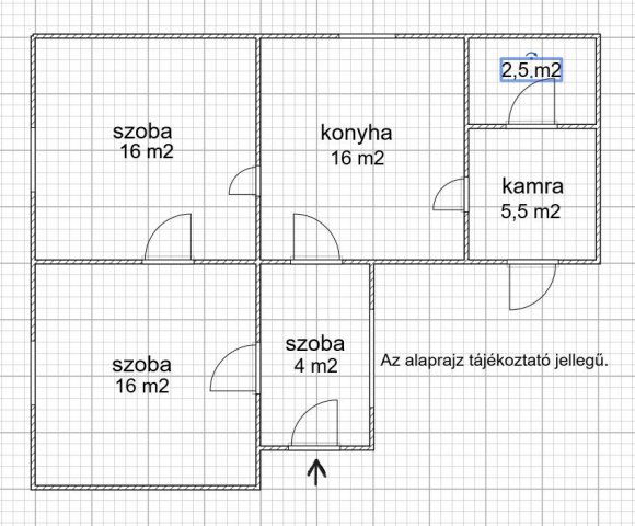 Eladó családi ház, Tószegen 18.5 M Ft, 2 szobás
