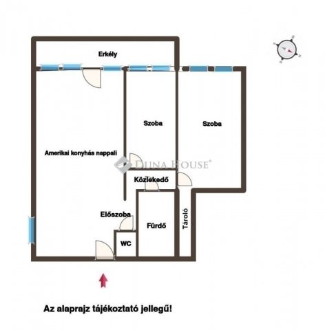 Eladó téglalakás, Budapesten, XX. kerületben 62 M Ft, 3 szobás