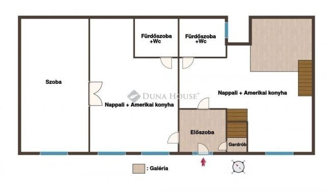 Eladó téglalakás, Budapesten, VI. kerületben 119 M Ft, 3 szobás
