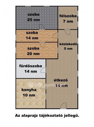 Eladó családi ház, Kisújszálláson 21.5 M Ft, 3+1 szobás