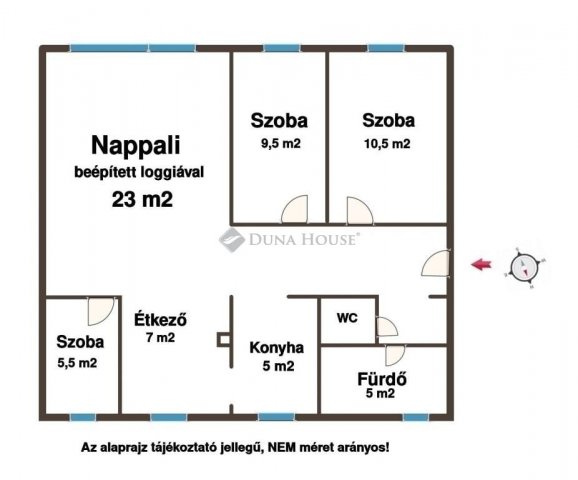 Eladó téglalakás, Szentendrén 89.9 M Ft, 4 szobás
