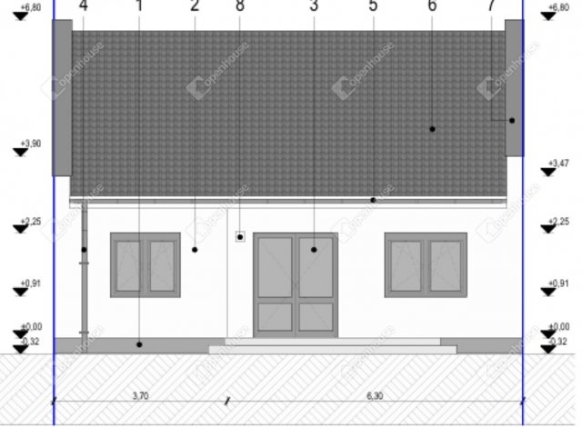 Eladó családi ház, Máriakálnokon 82 M Ft, 4 szobás