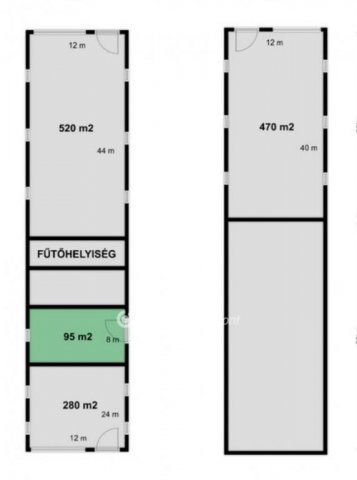 Kiadó ipari ingatlan, Tarjánon 158 E Ft / hó