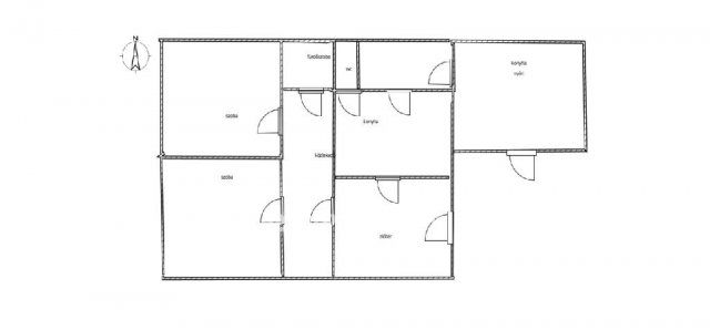 Eladó családi ház, Fehérgyarmaton 32 M Ft, 2 szobás