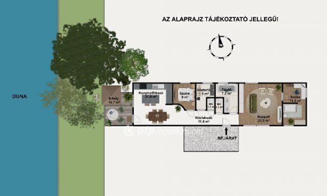 Eladó nyaraló, Budapesten, XIII. kerületben 98 M Ft, 3 szobás