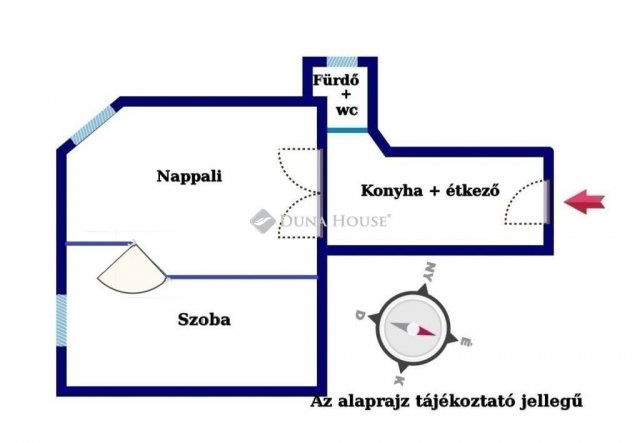 Eladó téglalakás, Budapesten, VIII. kerületben 65.5 M Ft