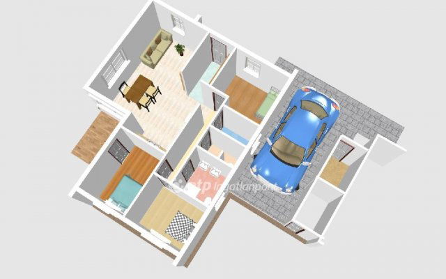 Eladó ikerház, Tordason 87 M Ft, 2+2 szobás