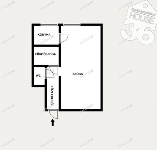 Eladó téglalakás, Kecskeméten 28.9 M Ft, 1 szobás