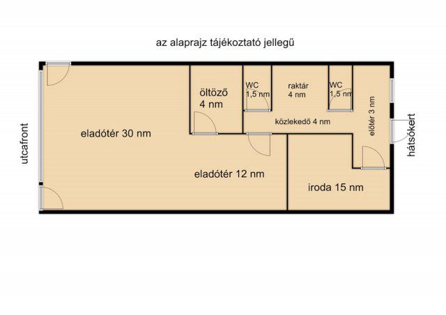 Eladó üzlethelyiség, Siófokon 74.9 M Ft / költözzbe.hu