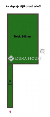 Eladó telek, Csóron 18.5 M Ft / költözzbe.hu