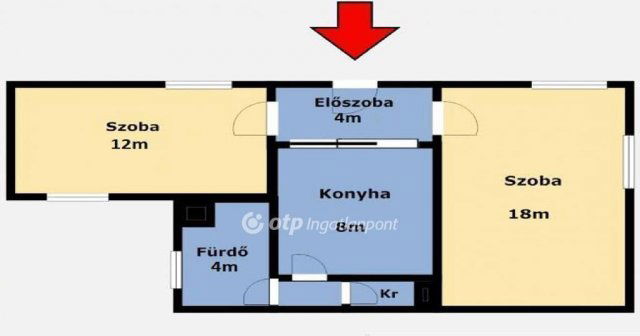 Eladó téglalakás, Budapesten, V. kerületben 84 M Ft, 2 szobás