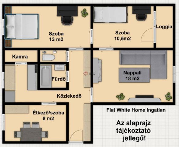 Kiadó panellakás, albérlet, Szegeden, Építő utcában, 4 szobás
