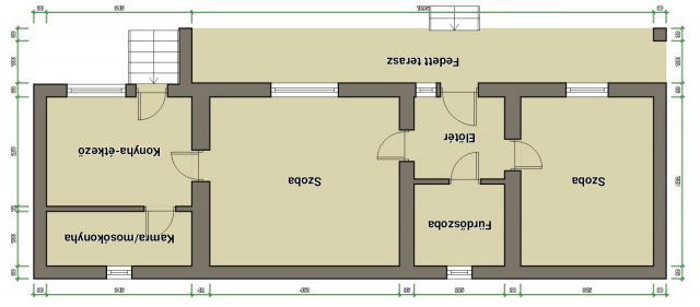 Eladó családi ház, Mátraderecskén 13.5 M Ft, 2 szobás