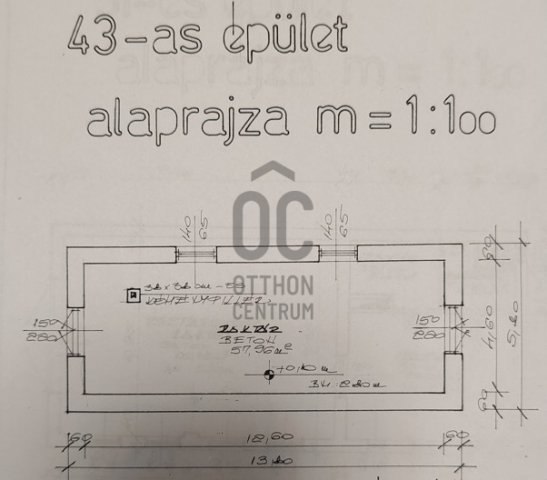 Eladó iroda, Mezőtúron 57 M Ft / költözzbe.hu