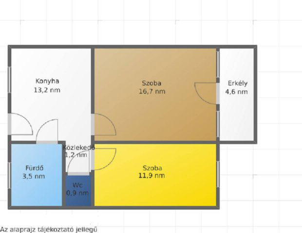 Eladó panellakás, Salgótarjánban 9.4 M Ft, 2 szobás