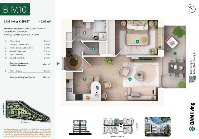 Eladó téglalakás, Budapesten, XIX. kerületben, Iparos utcában